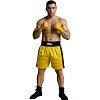 FIGHT-FIT - Short de Boxe / Jaune-Noir