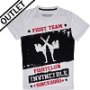 FIGHTERS - T-Shirt / Fight Team Invincible / Weiss / Large