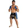 FIGHTERS - Shorts de boxe thai / Elite Fighters / Noir-Bleu