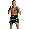 FIGHTERS - Shorts de boxe thai / Elite Muay Thai / Noir-Vert