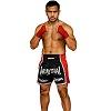 FIGHTERS - Shorts de boxe thai / Elite Muay Thai / Noir-Rouge
