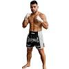 FIGHTERS - Shorts de boxe thai / Elite Muay Thai / Noir-Blanc
