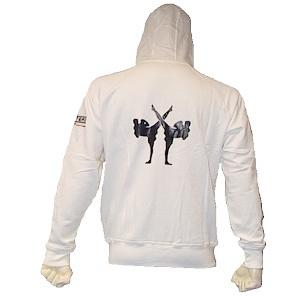 FIGHTERS - Hoody / Striker / Weiss / Small