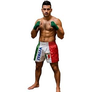 FIGHTERS - Shorts de Muay Thai / Italie / Stemma  / Large