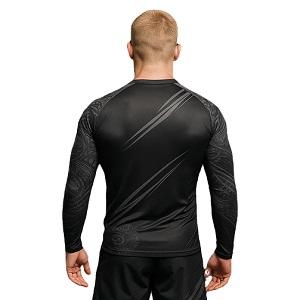 FIGHTERS - Rash Guard / Tribal / Noir / Medium