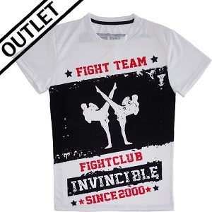 FIGHTERS - T-Shirt / Fight Team Invincible / Weiss / XL