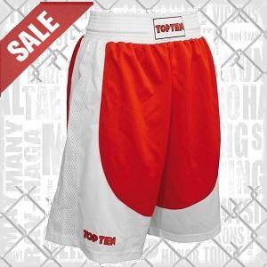 Top Ten - Men Boxing Short / Rot-Weiss / Large