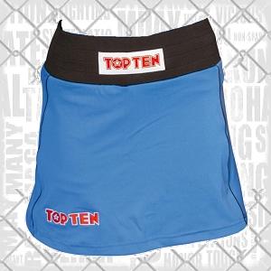 Top Ten - Falda de boxeo para mujer / Azul-Negro / Medium