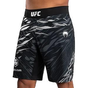 Shorts de Combat pour Hommes UFC Fusion by Venum Authentic Fight Night / Coupe Longue / Noir / XL