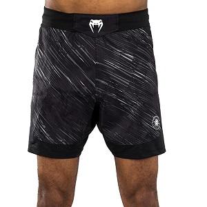 Venum - Fightshorts Shorts de MMA / Tectonic Rapid / Noire-Gris / Medium