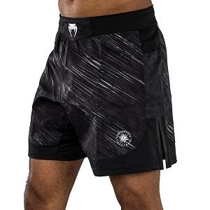 Venum - Fightshorts Shorts de MMA / Tectonic Rapid / Noire-Gris / Medium