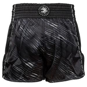 Venum - Short de Muay Thai / Tectonic Rapid / Noir-Gris / Large