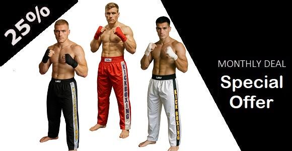 FIGHT-FIT - Kick-Boxing Hosen / Satin