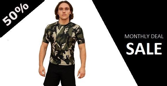 FIGHTERS / Rash Guard / Camouflage